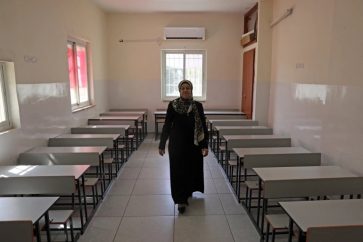 Palestinian school strike