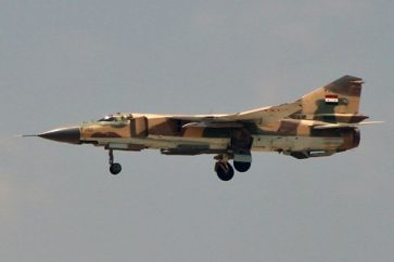 Syrian fighter jet