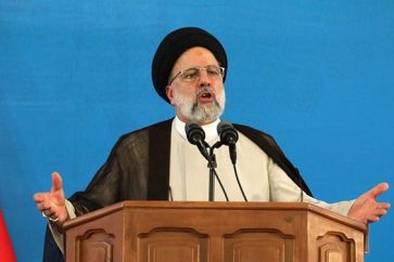 Iranian President Ebrahim Raisi