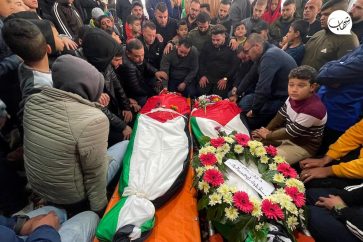 Funeral of Mohannad and Mohammad Mteir.
