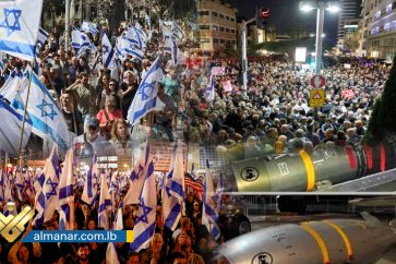 Israeli protests Hezbollah missiles