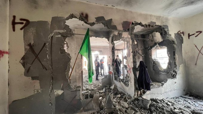 Palestinian house demolished Mutaz Salah al-Khawaja