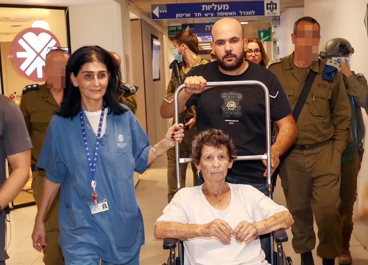 Yocheved Lifschitz Israeli hostage