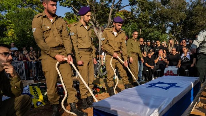 Israeli soldier funeral