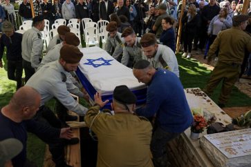 Funeral of Israeli soldier