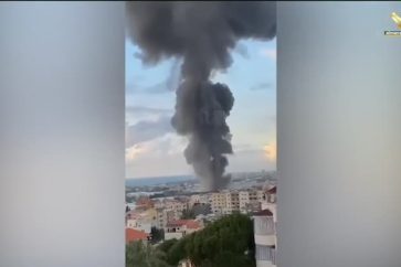 IOF Airstrike on Ghaziyeh, Lebanon