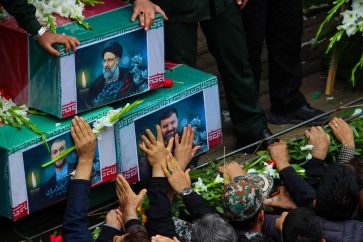 Raisi funeral Tabriz