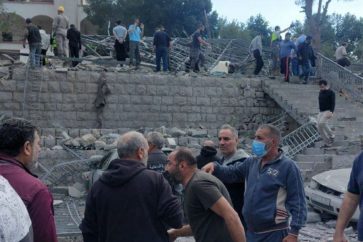 Israeli enemy commits a massacre in Almat, Jbeil