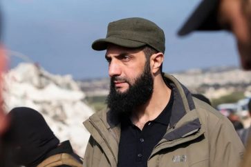 Abu Mohammad Al-Julani, known now as Ahmad Al-Sharaa, leader of the HTS (image from 2023).