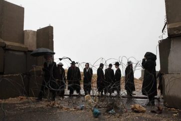 Haredi Israelis south Lebanon