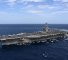 USS Harry S. Truman (CVN-75) underway in the Atlantic Ocean on 11 September 2018