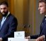 Conférence de presse conjointe entre les présidents français et syrien Emmanuel Macron et Ahmad al-Charaa, à Paris.