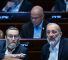 Shas chairman Aryeh Deri and United Torah Judaism MK Moshe Gafni