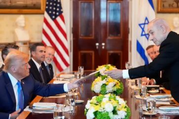 White House Netanyahu Trump